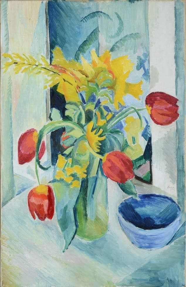 Natura morta con tulipani – August Macke August Macke 70x105