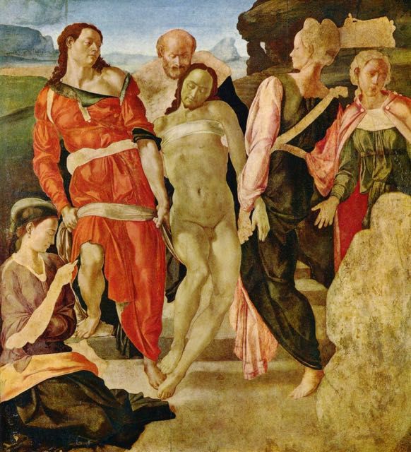 La Sepoltura – Michelangelo Michelangelo Buonarroti 70x70