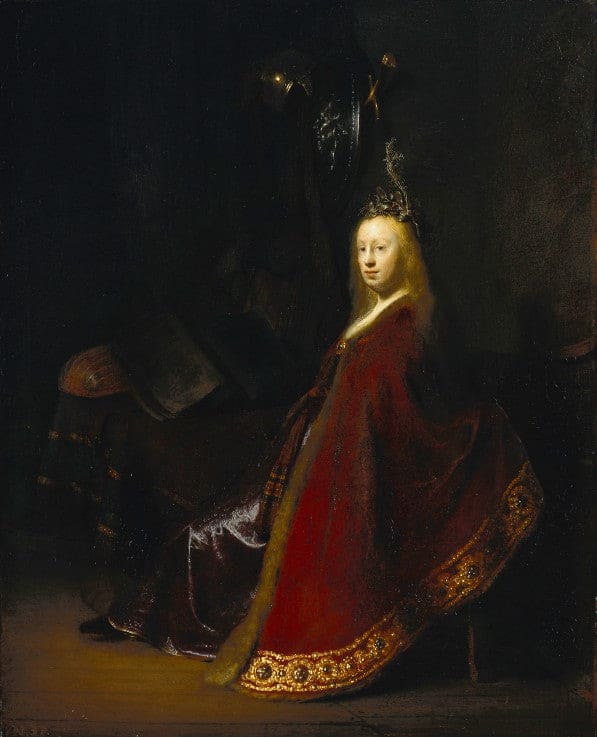 Minerva – Rembrandt van Rijn Rembrandt van Rijn 70x85