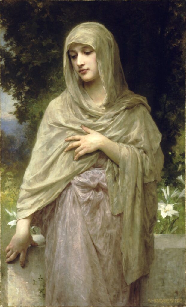 Modestia – William Bouguereau William Bouguereau 70x105