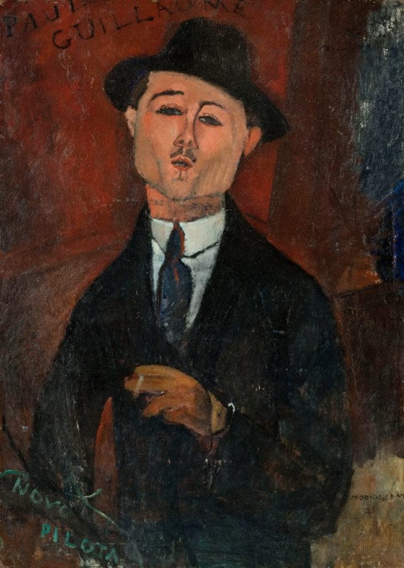 Ritratto di Paul Guillaume – Amedeo Modigliani Amedeo Modigliani 70x105