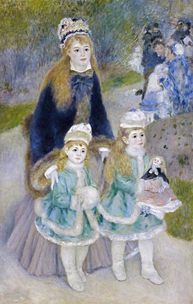 Madre e bambini – Pierre-Auguste Renoir Pierre-Auguste Renoir 70x105