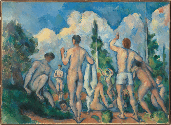 Bagnanti – Paul Cézanne Paul Cézanne 105x70