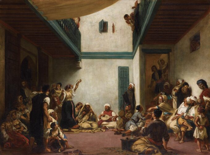 Noce ebraica in Marocco – Eugène Delacroix Eugène Delacroix 105x70