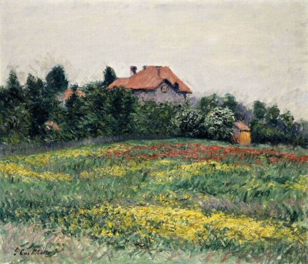 Paesaggio in Normandia – Caillebotte Gustave Caillebotte 85x75