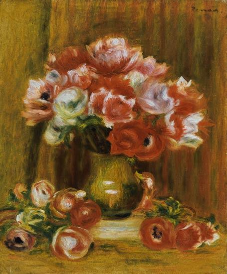 Le Anemoni – Pierre-Auguste Renoir Pierre-Auguste Renoir 70x85