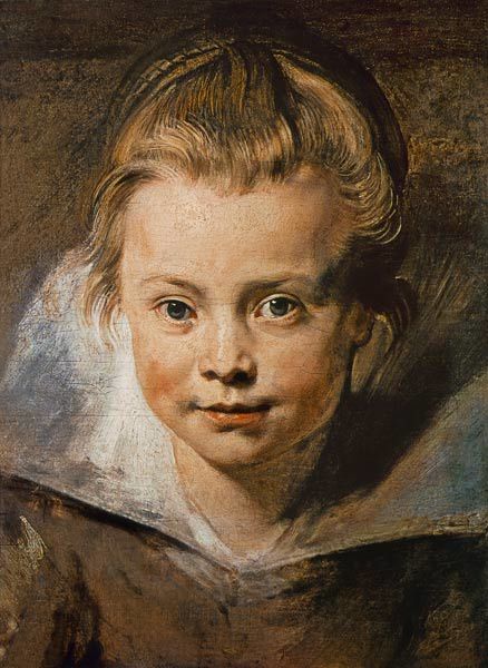 Testa di un bambino (Clara-Serena Rubens) intorno al 1616 – Peter Paul Rubens Peter Paul Rubens 70x105