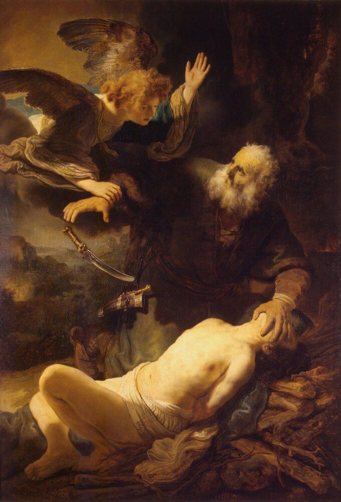 Il Sacrificio di Isacco (Rembrandt) – Rembrandt van Rijn Rembrandt van Rijn 70x105