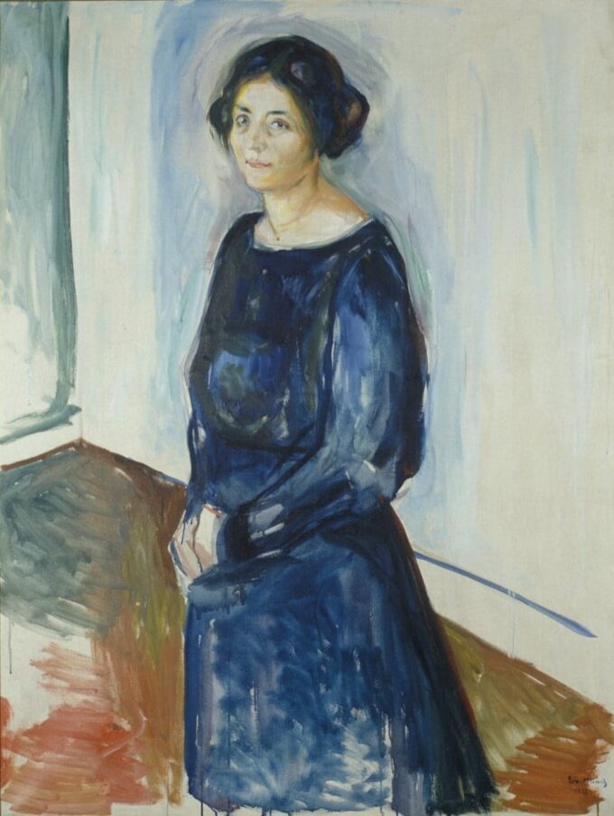 La dama in blu – Edvard Munch Edvard Munch 70x85