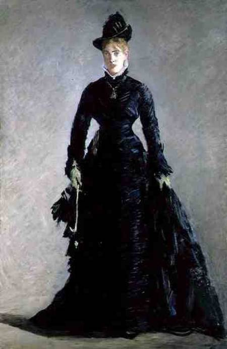 Una dama parigina – Edouard Manet Édouard Manet 70x105