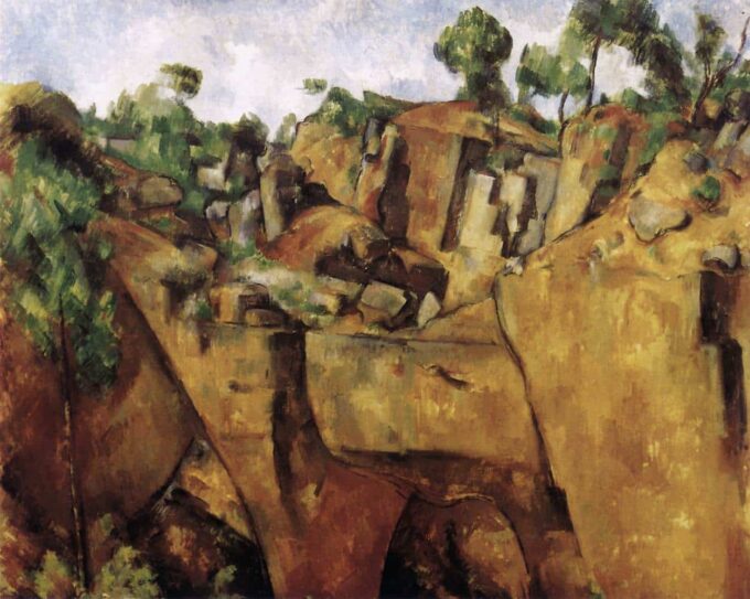 La carriera di Bibémus – Paul Cézanne Paul Cézanne 85x75