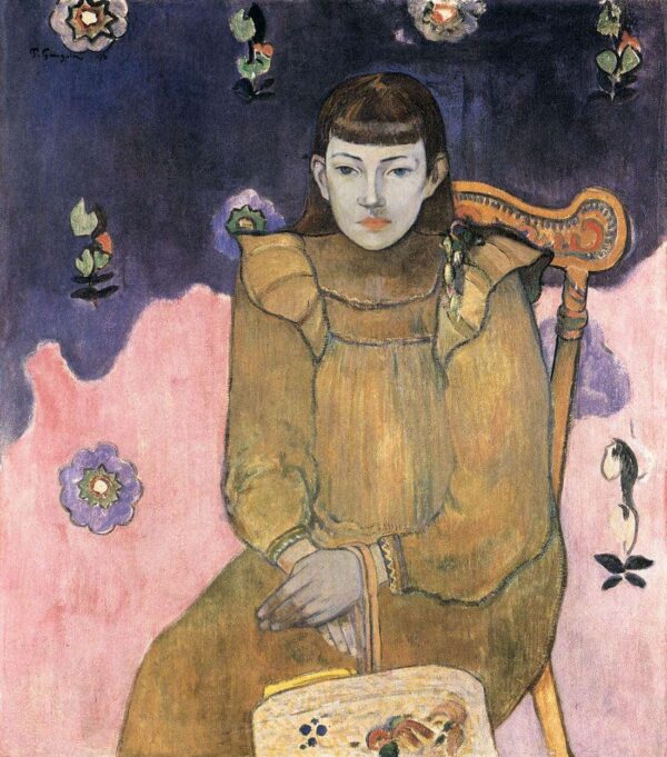 Ritratto di una giovane ragazza (Vaite Goupil) – Paul Gauguin Paul Gauguin 70x70