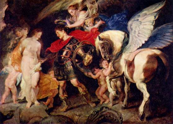 Persée e Andromeda – Peter Paul Rubens Peter Paul Rubens 105x70