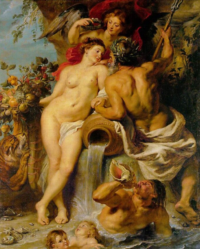 La federazione della terra e dell’acqua – Peter Paul Rubens Peter Paul Rubens 70x85