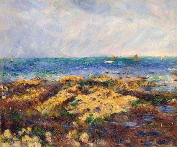 Bassa marea a Yport – Pierre-Auguste Renoir Pierre-Auguste Renoir 85x75