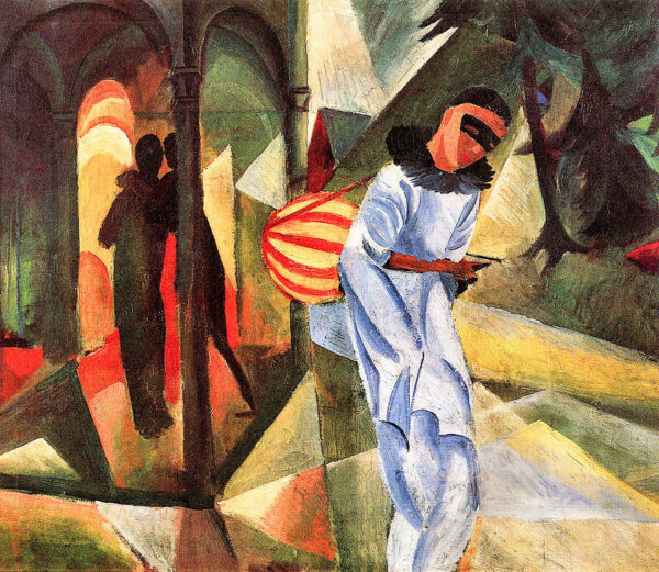 Pierrot – August Macke August Macke 85x75