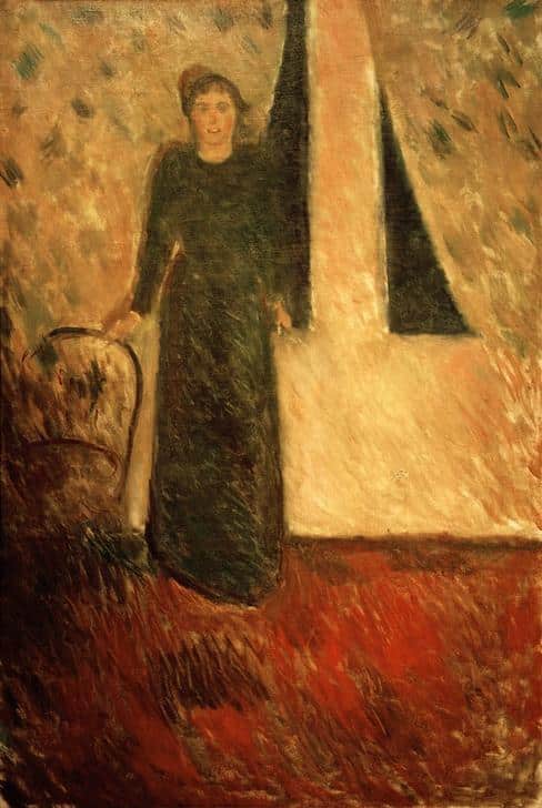 Ritratto di Mme Alexandra Thaulow – Edvard Munch Edvard Munch 70x105