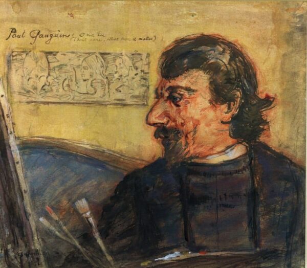 Ritratto di Paul Gauguin – Paul Gauguin Paul Gauguin 70x70