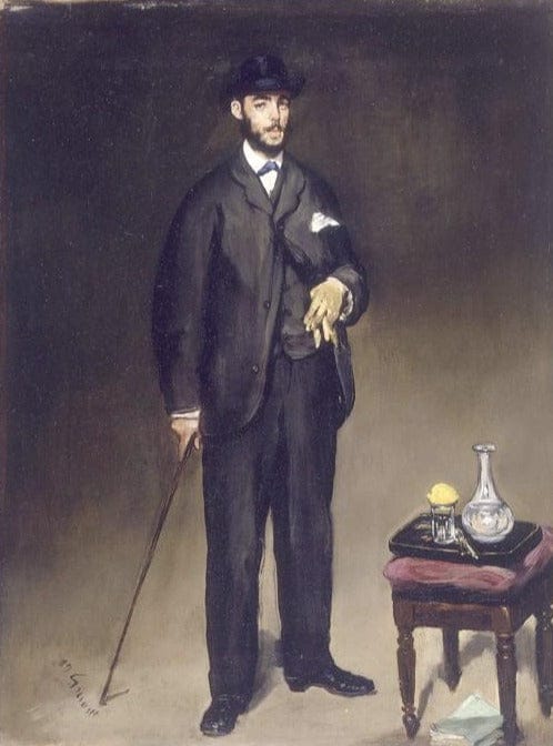 Ritratto di Théodore Duret – Edouard Manet Édouard Manet 70x105