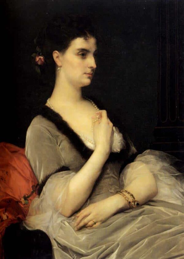 Ritratto della contessa E.A. Vorontova-Dashkova – Alexandre Cabanel Alexandre Cabanel 70x105