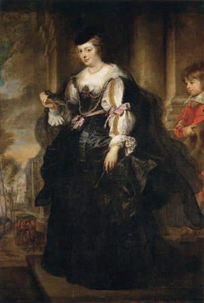 Hélène Fourment al carrozza – Peter Paul Rubens Peter Paul Rubens 70x105