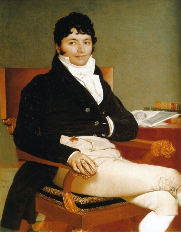 Ritratto di Monsieur Rivière – Jean-Auguste-Dominique Ingres Jean-Auguste-Dominique Ingres 70x85