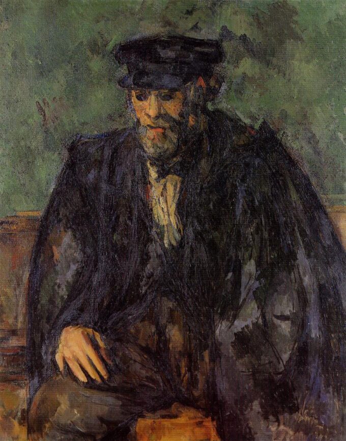 De marin des jardiniers Vallier – Paul Cézanne: “Il marinaio dei giardinieri Vallier – Paul Cézanne Paul Cézanne 70x85