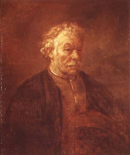 Ritratto di una persona anziana – Rembrandt van Rijn Rembrandt van Rijn 70x85