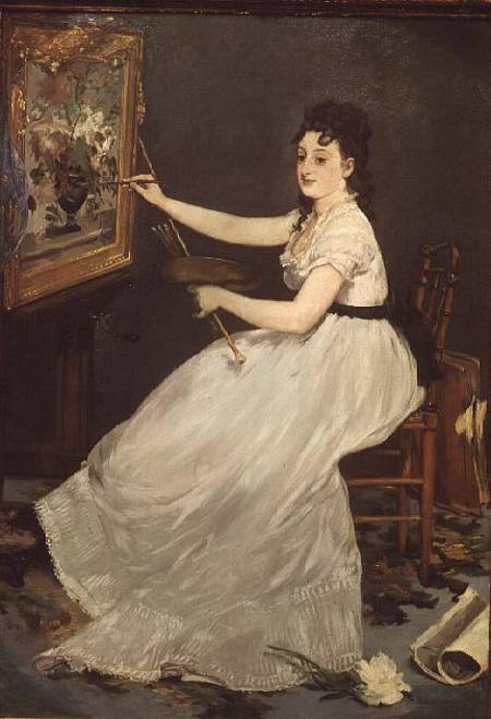 Ritratto di Eva Gonzalès – Edouard Manet Édouard Manet 70x105