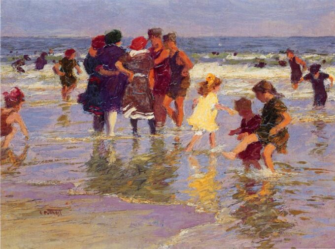 Un giorno di luglio – Edward Henry Potthast Edward Henry Potthast 85x75