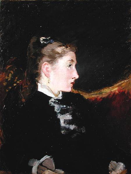 Profilo di una giovane ragazza – Edouard Manet Édouard Manet 70x85