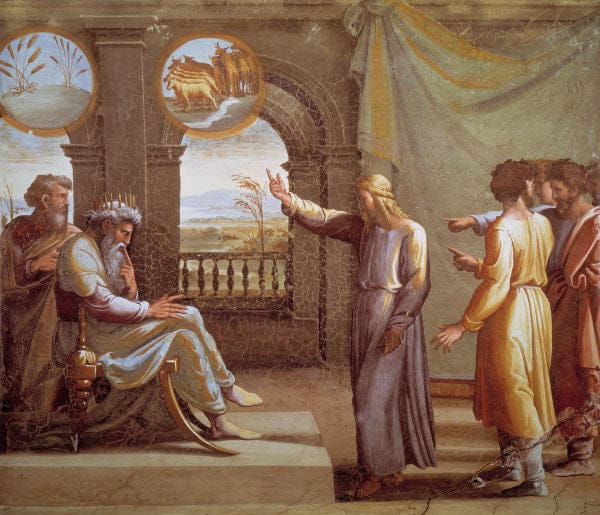 Joseph a. I sogni del Faraone – Raphaël (pittore) Raffaello Sanzio 85x75