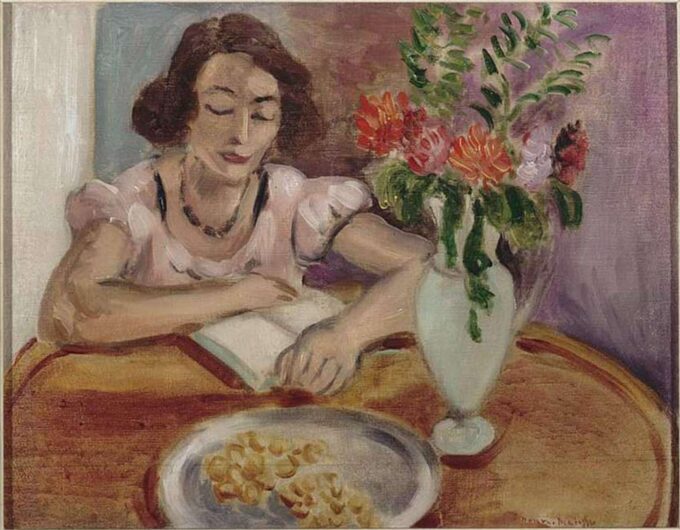 Donna che legge 1922 – Matisse Henri Matisse 85x75