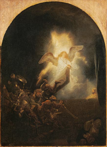 Resurrezione di Cristo – Rembrandt van Rijn Rembrandt van Rijn 70x105