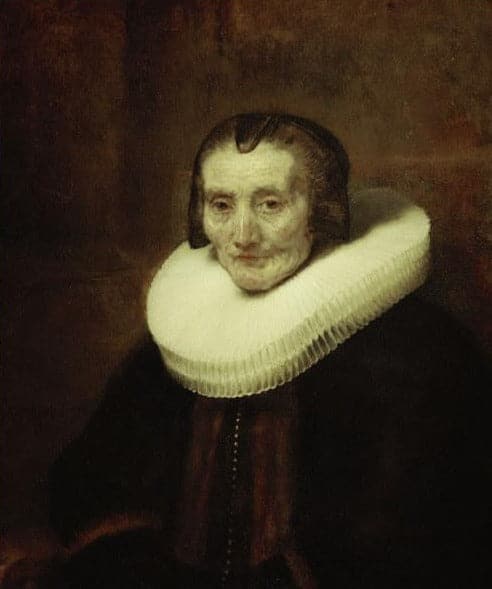 Margaretha de Geer – Rembrandt van Rijn Rembrandt van Rijn 70x85