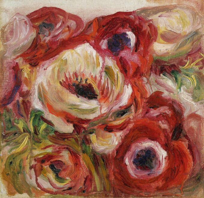 Anemoni I – Pierre-Auguste Renoir Pierre-Auguste Renoir 70x70