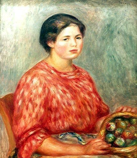 La fruttivendola 1900 – Pierre-Auguste Renoir Pierre-Auguste Renoir 70x70