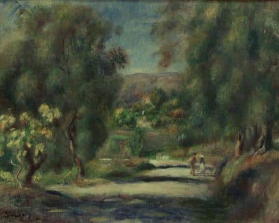 Paesaggio di Cagnes 1900 – Pierre-Auguste Renoir Pierre-Auguste Renoir 85x75