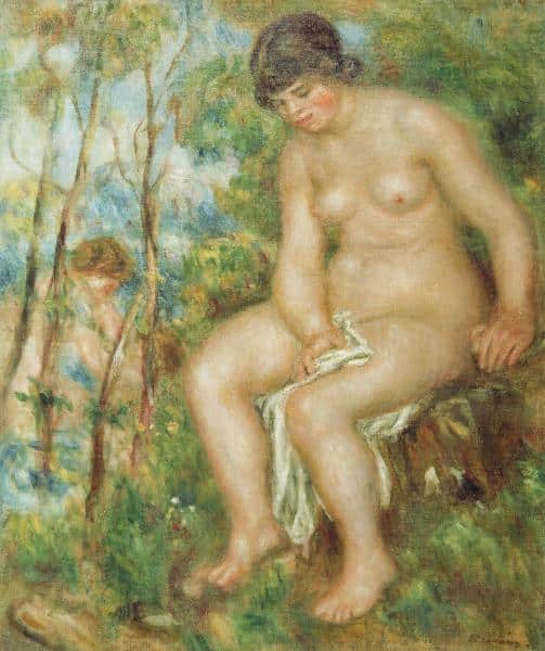 Il bagnante c.1915 – Pierre-Auguste Renoir Pierre-Auguste Renoir 70x85