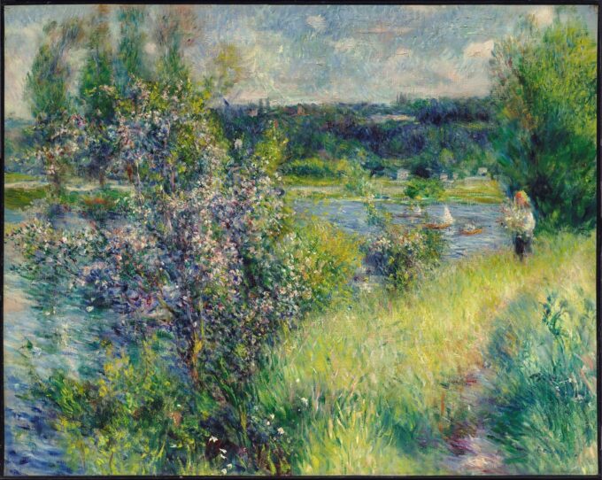 La Senna a Chatou – Pierre-Auguste Renoir Pierre-Auguste Renoir 85x75