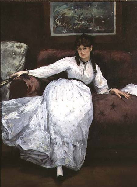 Ritratto di Berthe Morisot – Edouard Manet Édouard Manet 70x105