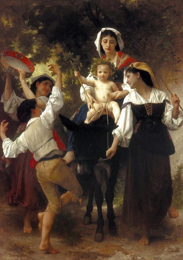 Ritorno dalla mietitura – William Bouguereau William Bouguereau 70x105