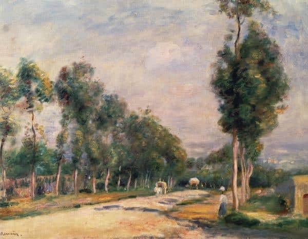 Percorso vicino a Louveciennes 1895 – Pierre-Auguste Renoir Pierre-Auguste Renoir 85x75