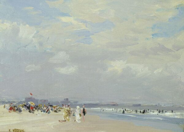 Rockaway Beach – Edward Henry Potthast Edward Henry Potthast 105x70