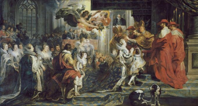 Coronazione di Maria de’ Medici il 13 maggio 1610 – Peter Paul Rubens Peter Paul Rubens 140x70