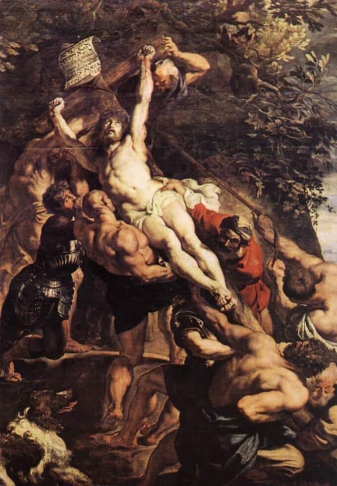 L’Erezione della croce – Peter Paul Rubens Peter Paul Rubens 70x105