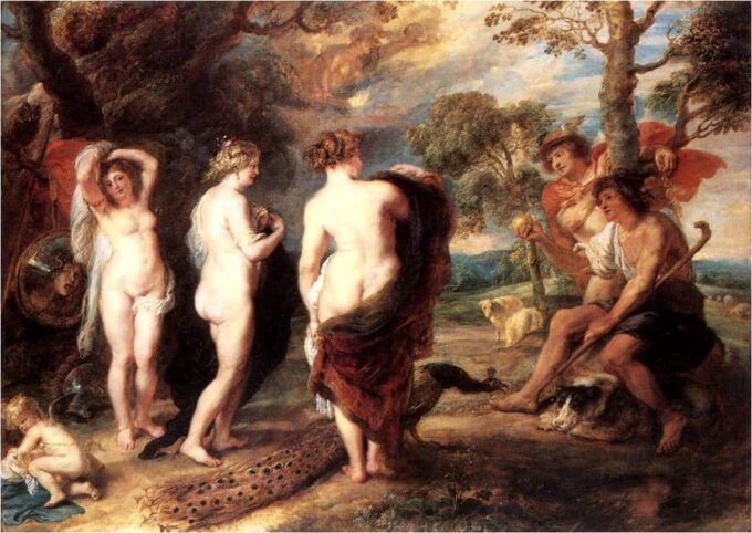 Il Giudizio di Paride (Rubens) – Peter Paul Rubens Peter Paul Rubens 105x70