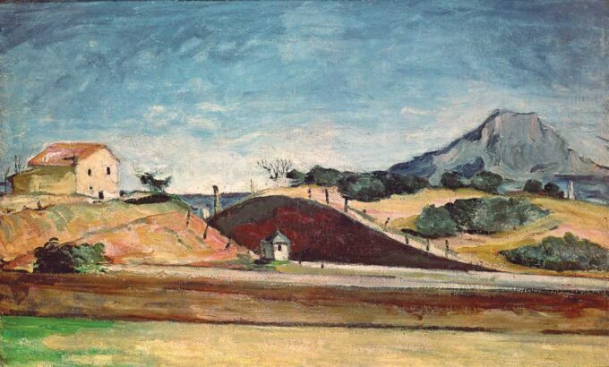 La vista del treno – Paul Cézanne Paul Cézanne 120x70