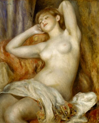 La bagnante addormentata (la Dormiente) – Pierre-Auguste Renoir Pierre-Auguste Renoir 70x85