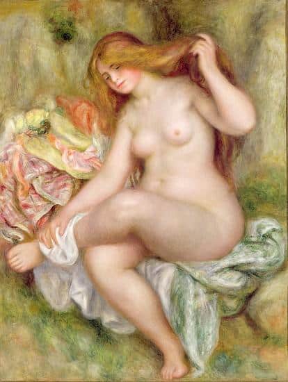 Bagnante seduta, 1903 – Pierre-Auguste Renoir Pierre-Auguste Renoir 70x85